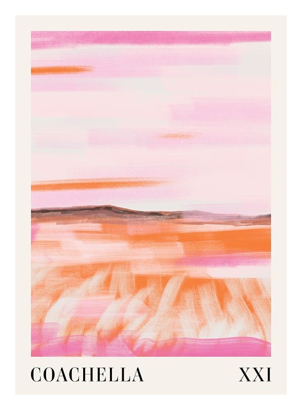 Coachella Valley Poster (70x100 cm)