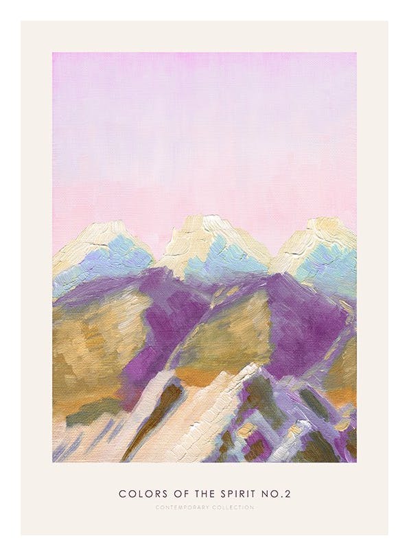Colors of the Spirit No2 Poster (50x70 cm)