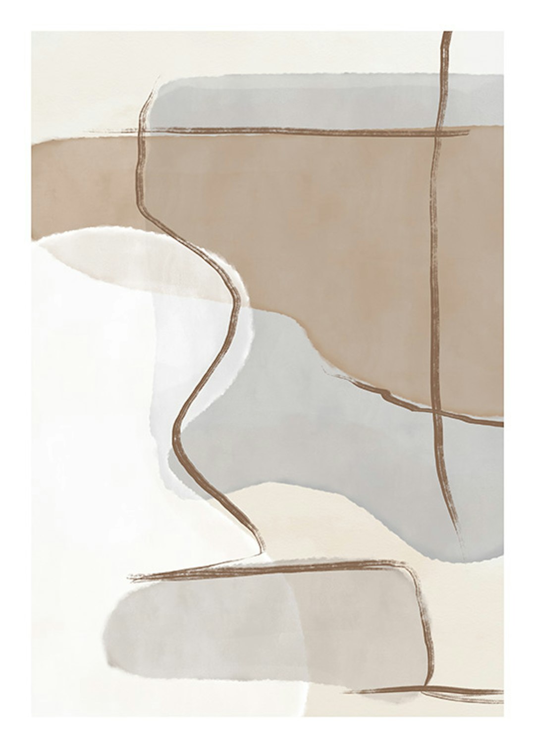 Abstract art online Modern abstract posters