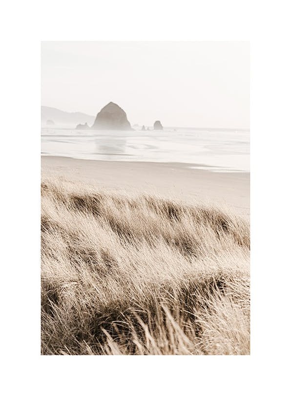 Morning Beach Plakat (50x70 cm)- Obrazy plaży