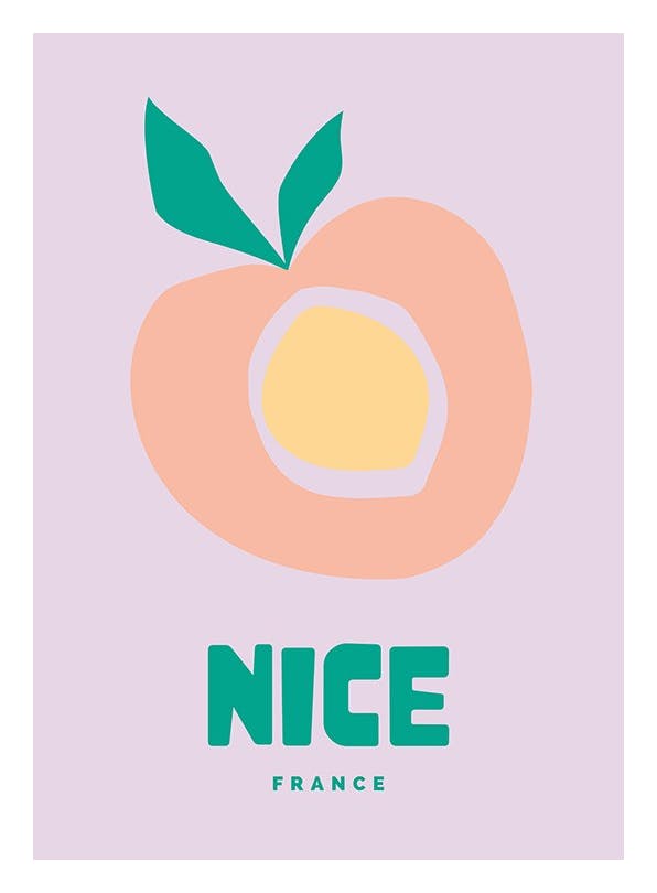 Graphic Nice Poster (21x30 cm)- Arte grafica e poster