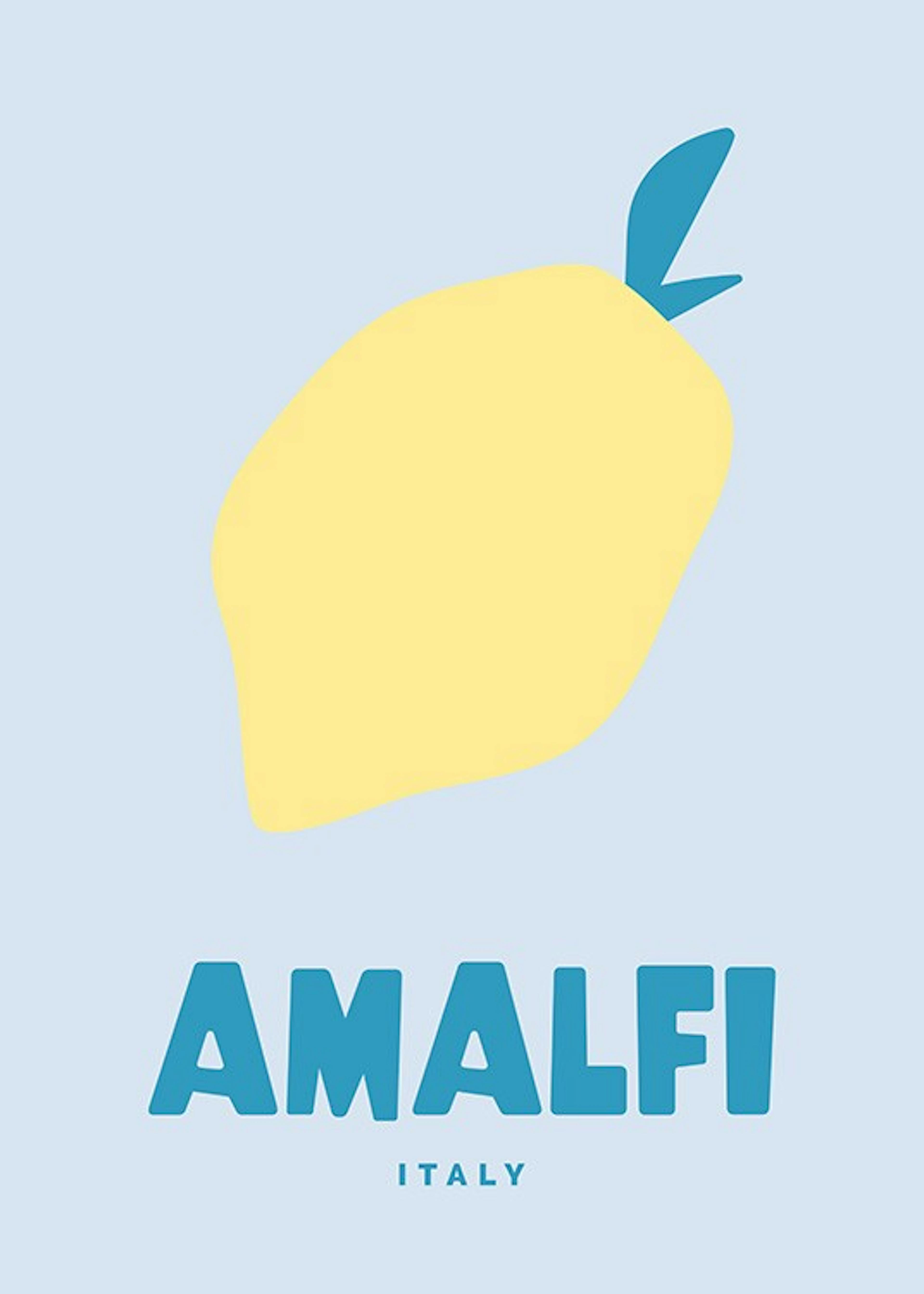 Graphic Amalfi 포스터 0