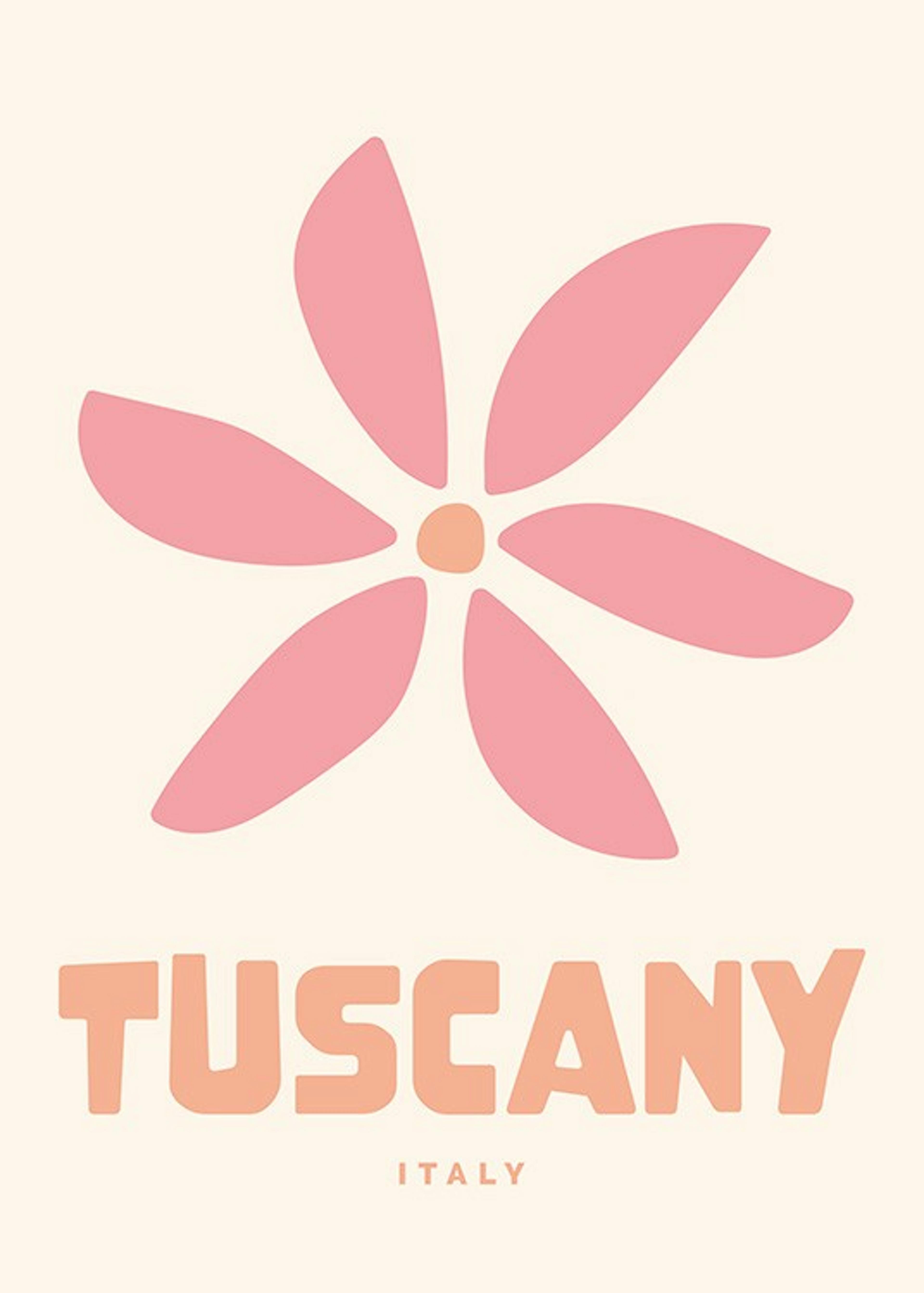 Graphic Tuscany Print