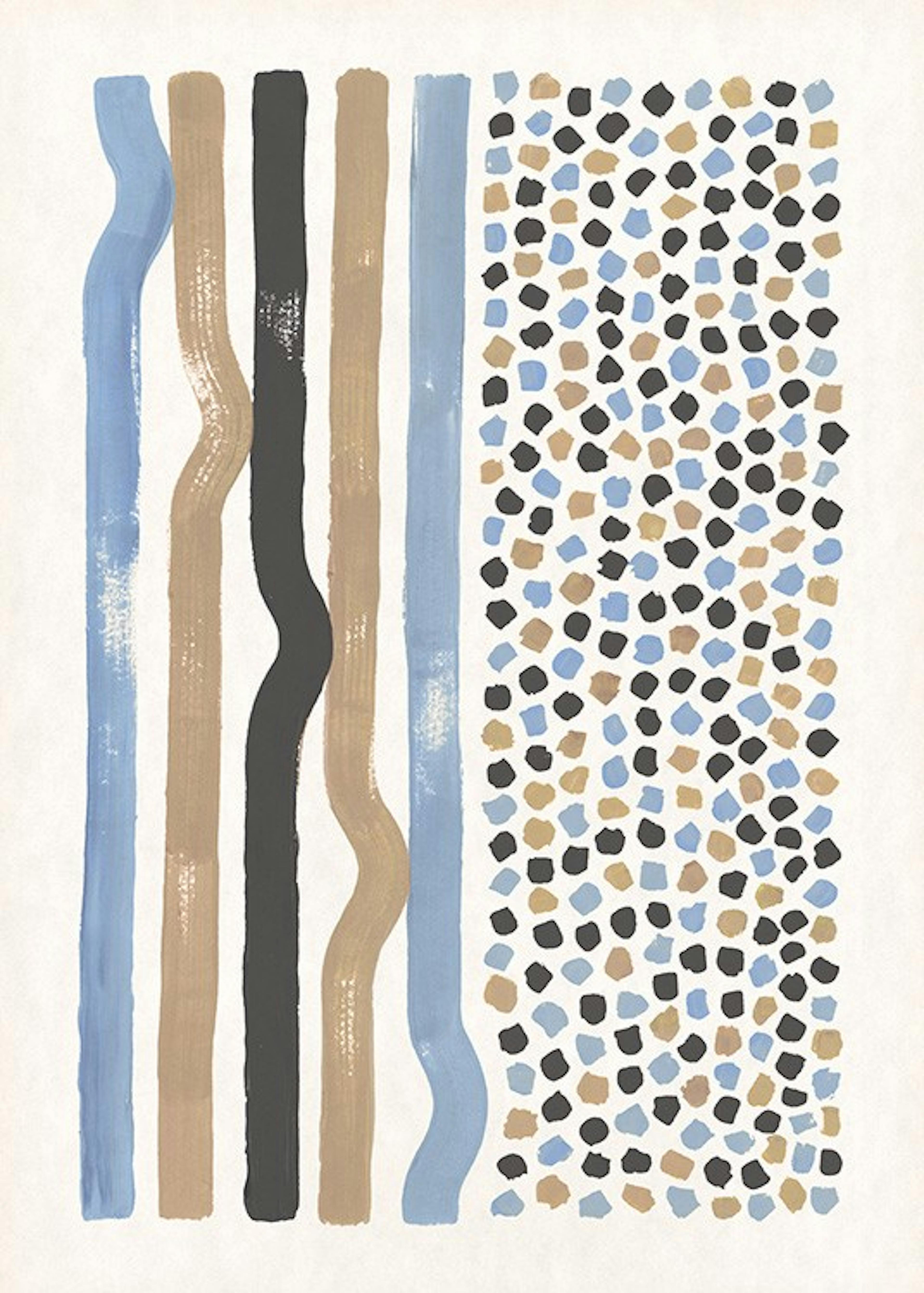Spots and Paths Print 0