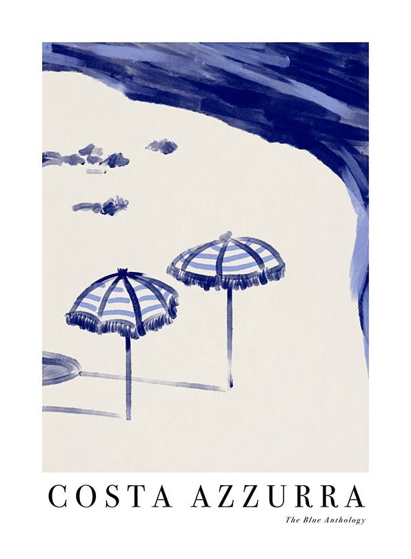 Prints - Costa Azzurra Print (30x40 cm) - Paintings