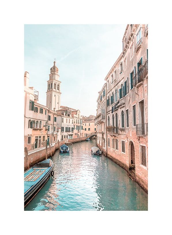 Venice Canal Plakat (30x40 cm)-Plakaty