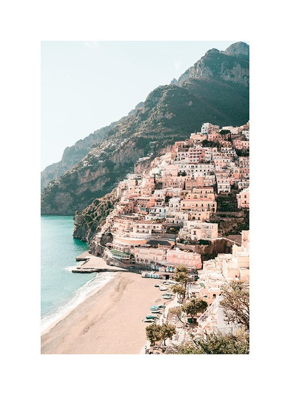 Positano View Print (50x70 cm)