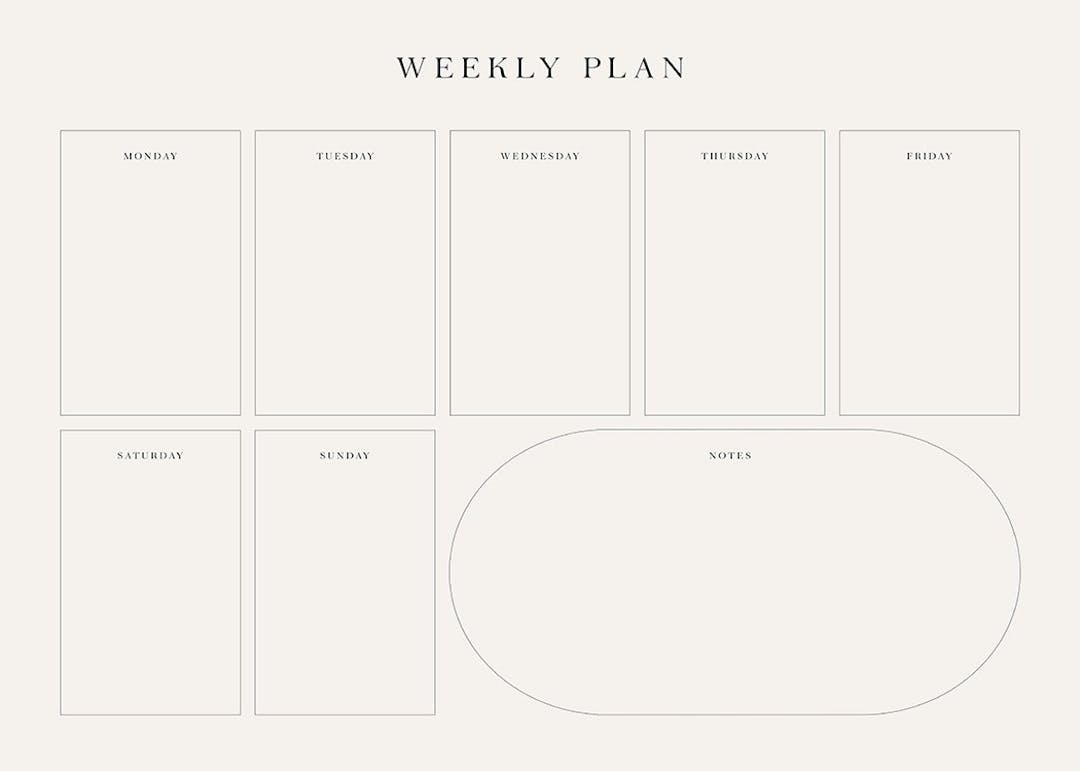 Planner Posters | Creative planner posters – Desenio.co.uk