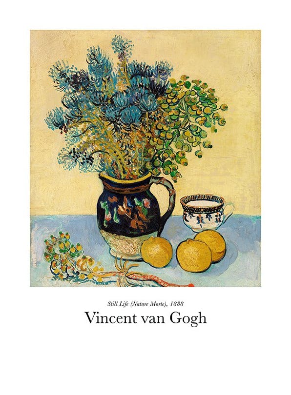 Van Gogh - Still Life (Nature Morte) Poster (30x40 cm)