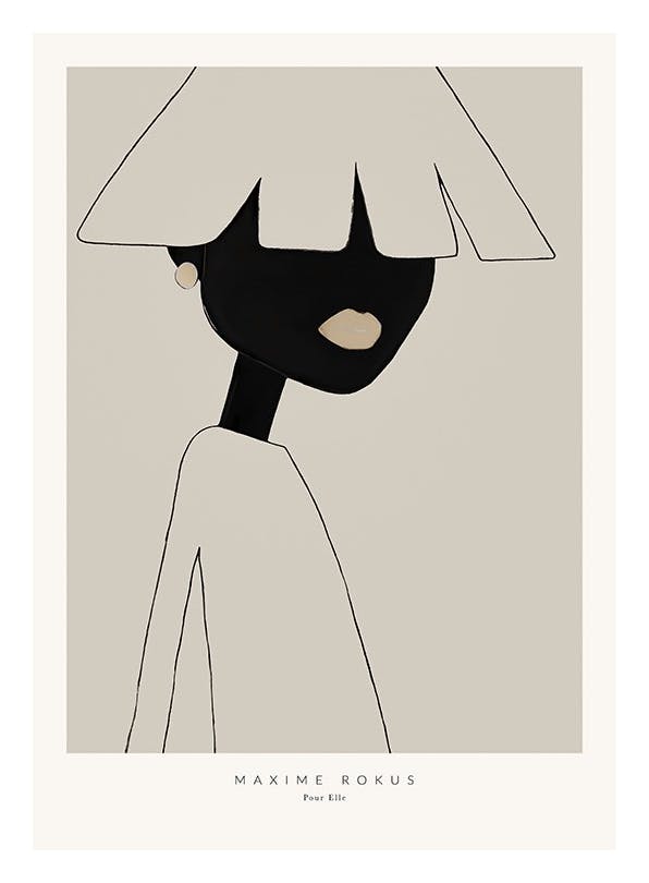 Maxime Rokus - Pour Elle Poster (50x70 cm)