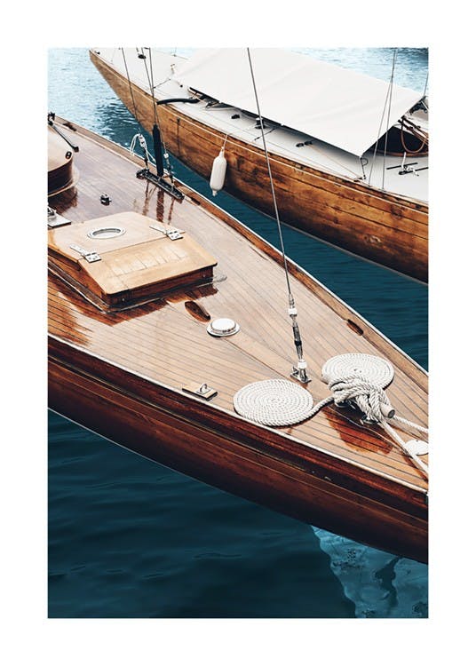 Classic Wooden Boats Plakat 0