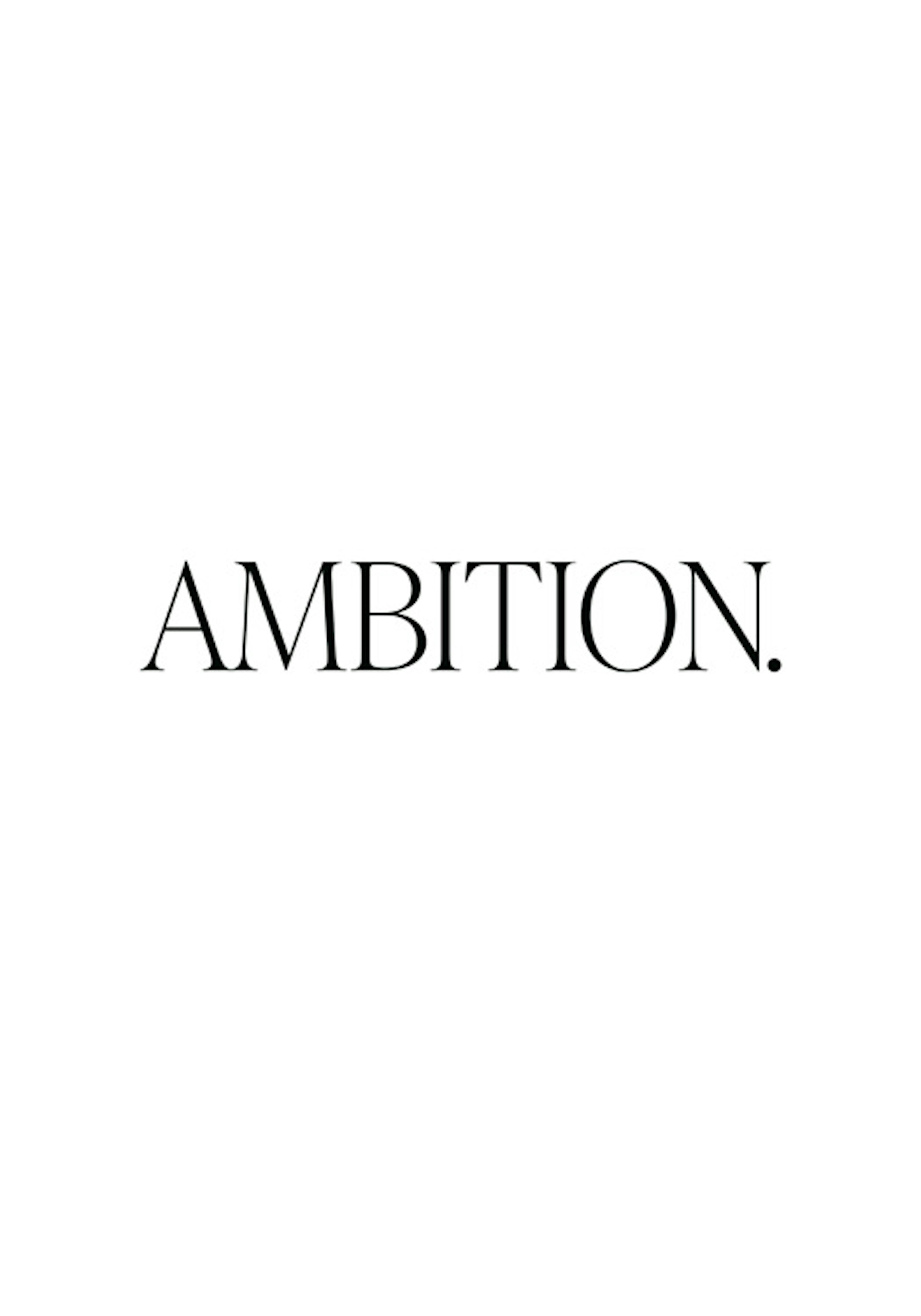 Ambition Juliste 0