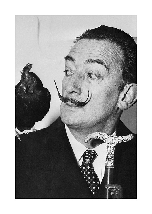 Salvador Dalí Poster - Salvador photography desenio.eu