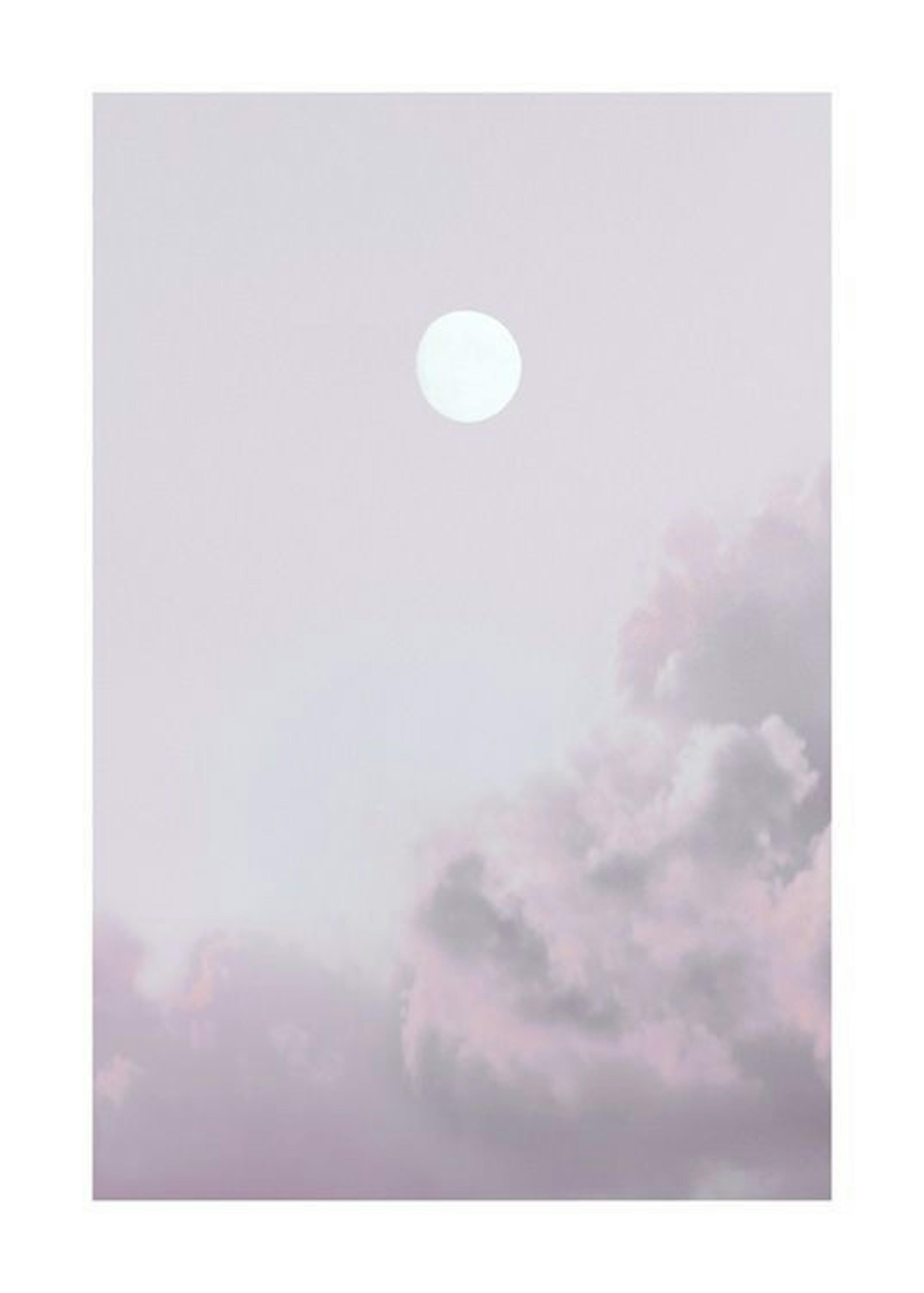 Purple Moon Print