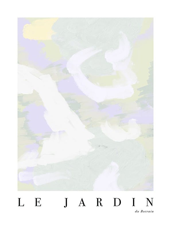 Le Jardin No7 Plakat (21x30 cm)- Sztuka abstrakcyjna