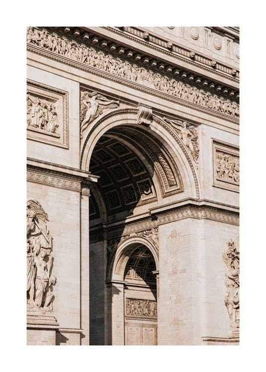 Arc de Triomphe Close Up 포스터 0