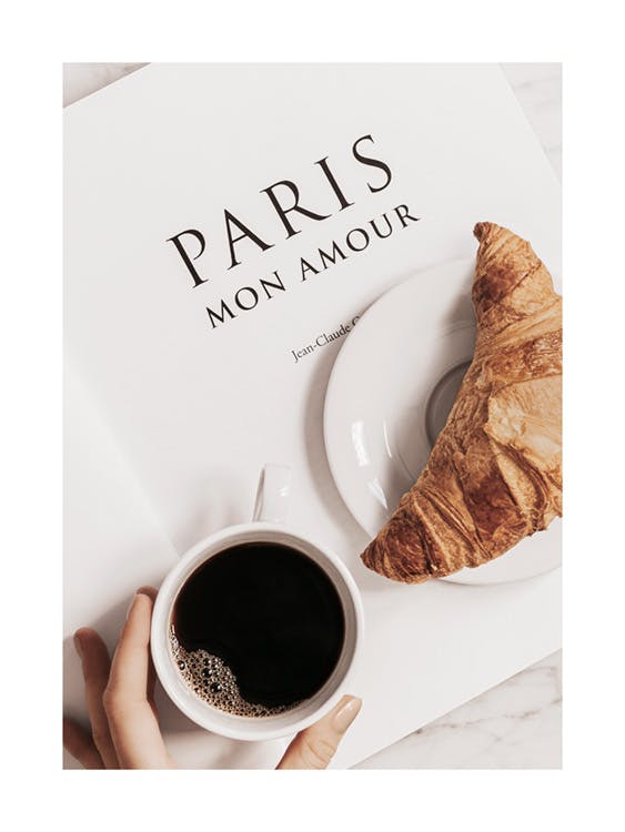 Breakfast in Paris Poster 0