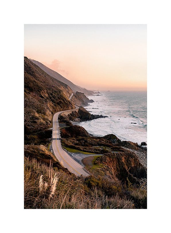 Prints - Highway 1 Print (30x40 cm) - Landscape prints