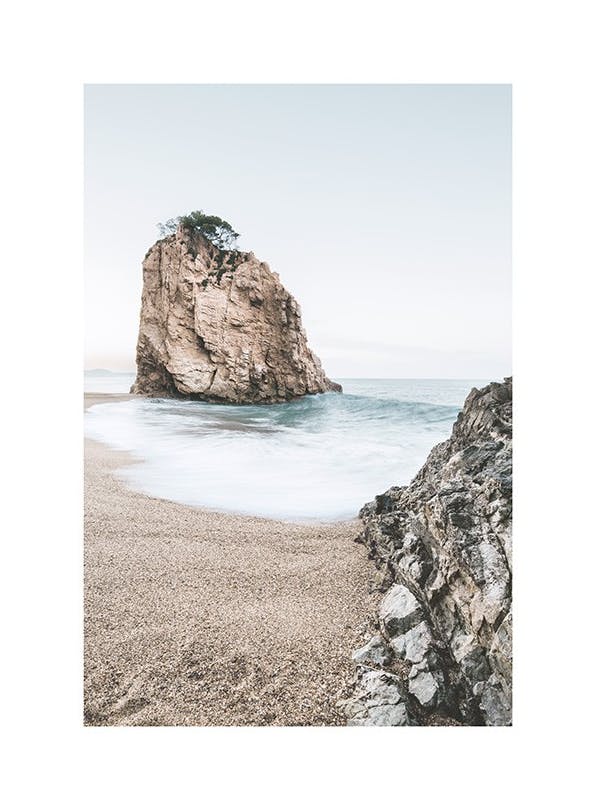 Rodeo Beach Waves Plakat (50x70 cm)- Morski pejzaż