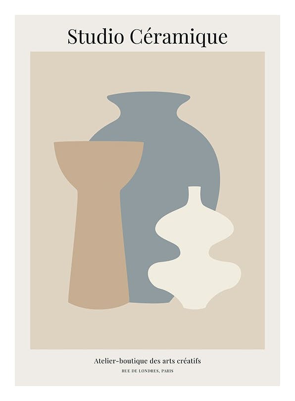 Studio Ceramique No2 Poster (30x40 cm)