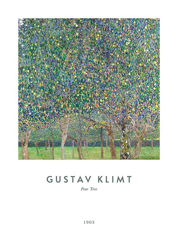 Prints - Gustav Klimt - Pear Tree Print (50x70 cm) - Paintings by famous painters