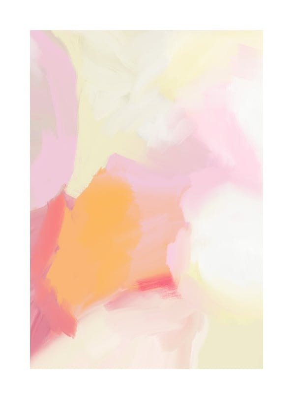 Painterly Expression No2 Plakat (30x40 cm)- Sztuka abstrakcyjna