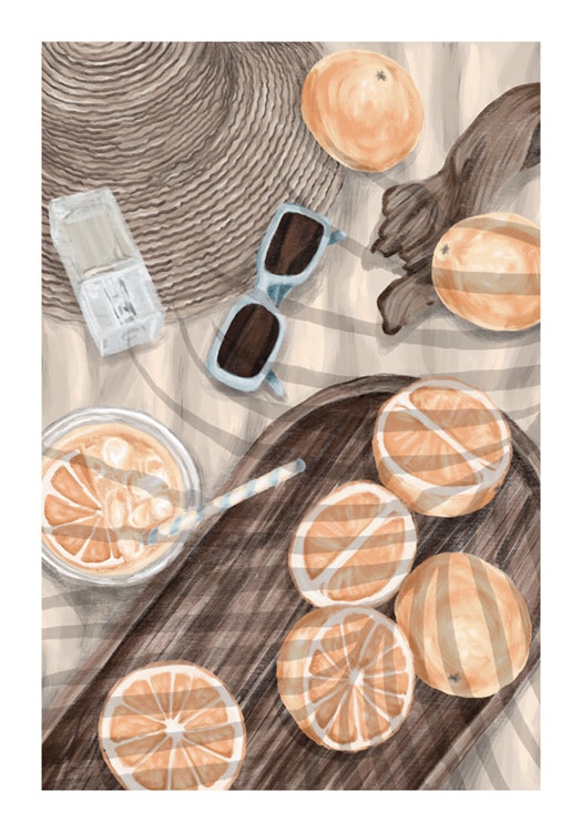 Citrus in the Shade Juliste 0