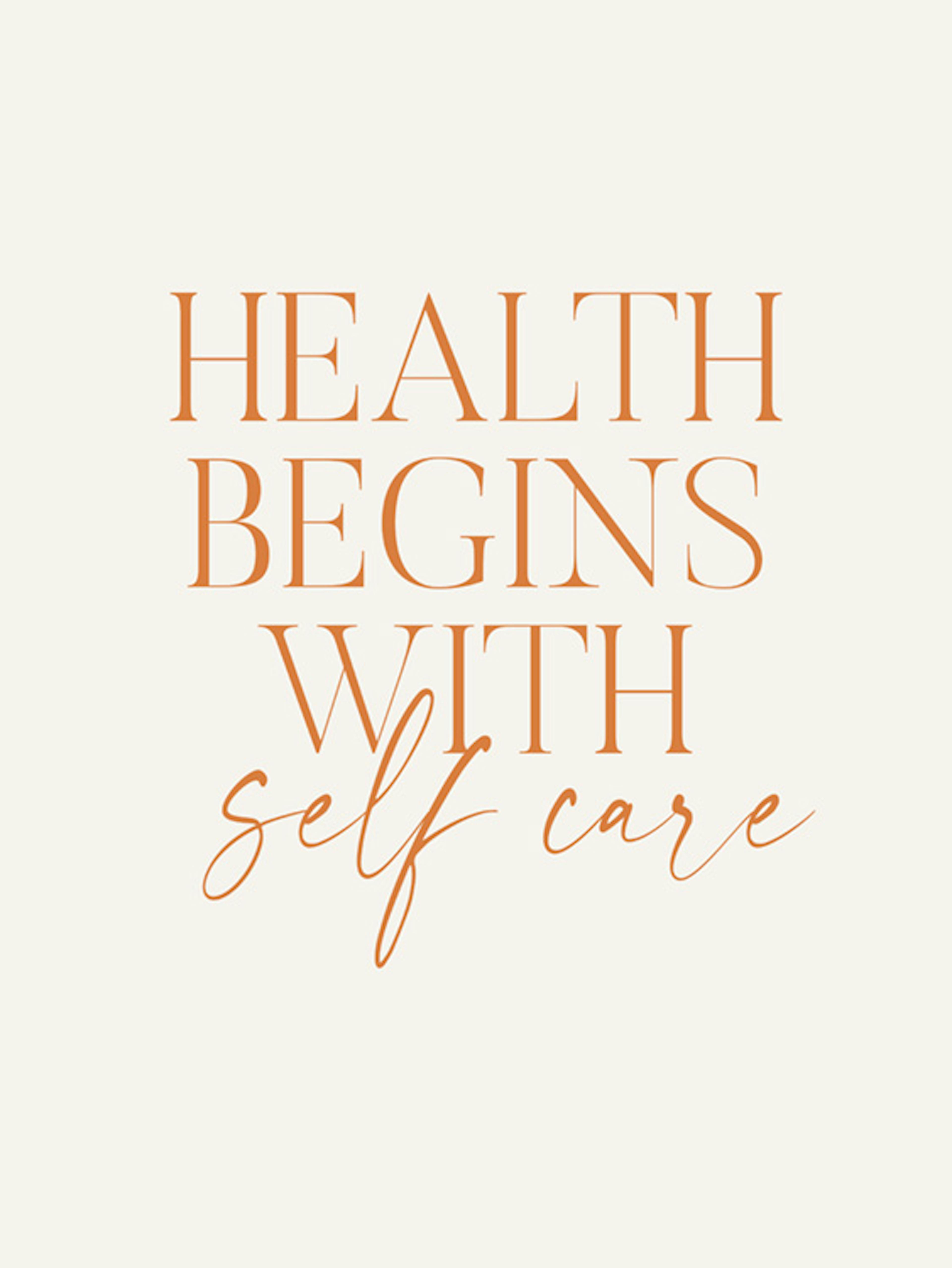 Self Care Poster 0