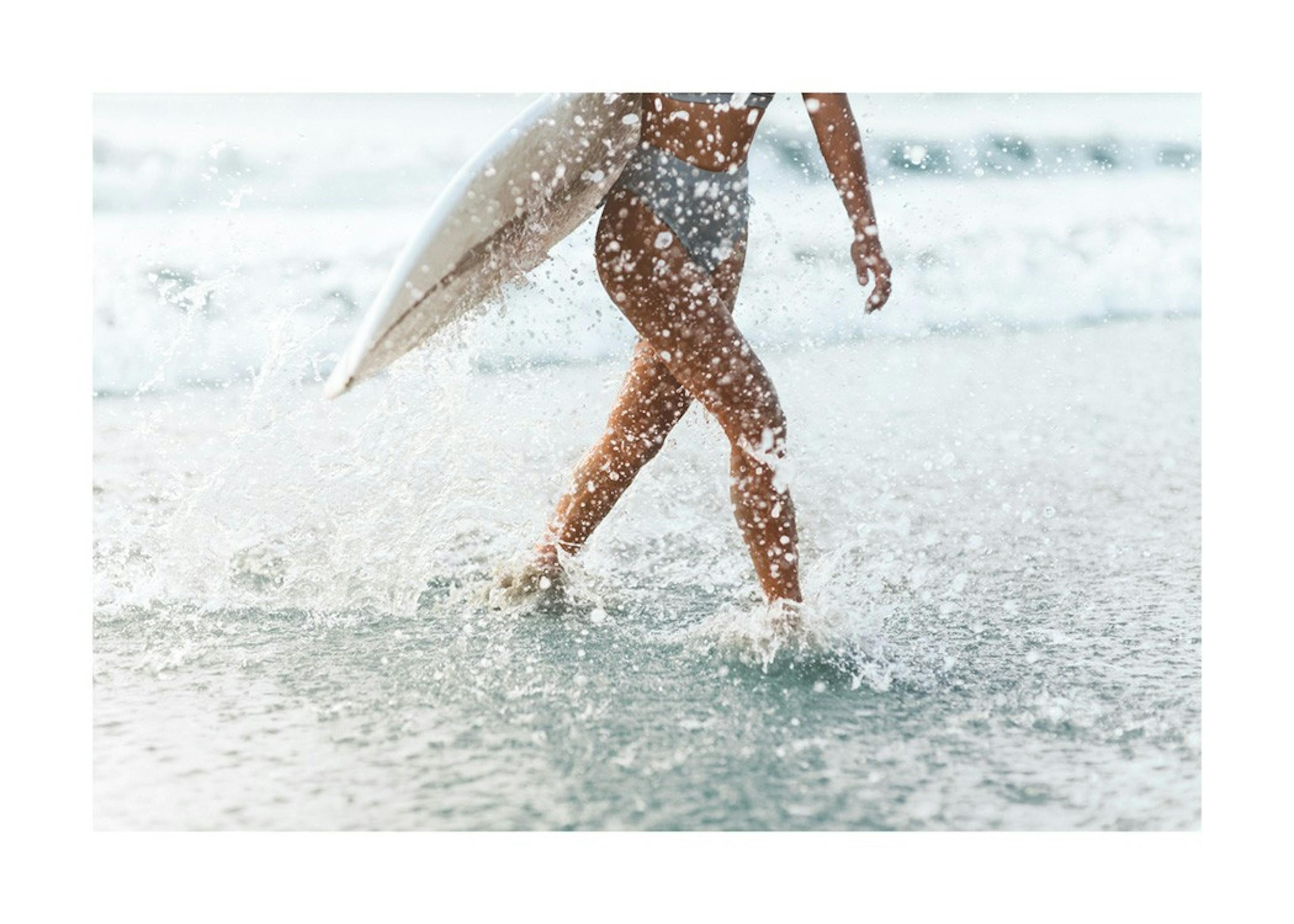 Surf Girl Print 0