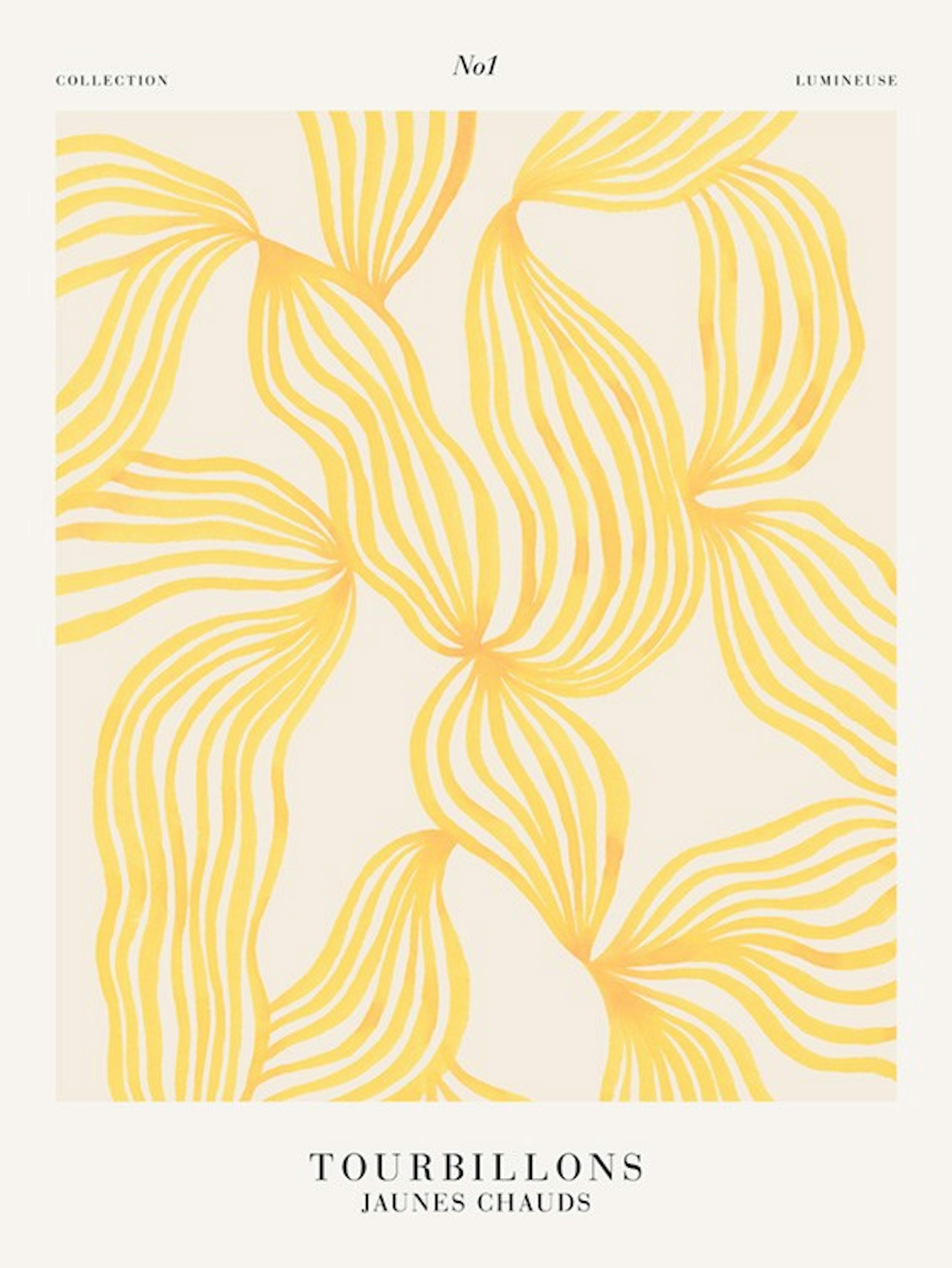 Warm Whirls No1 Print 0