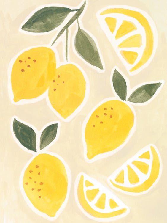 Sunny Lemons Poster 0