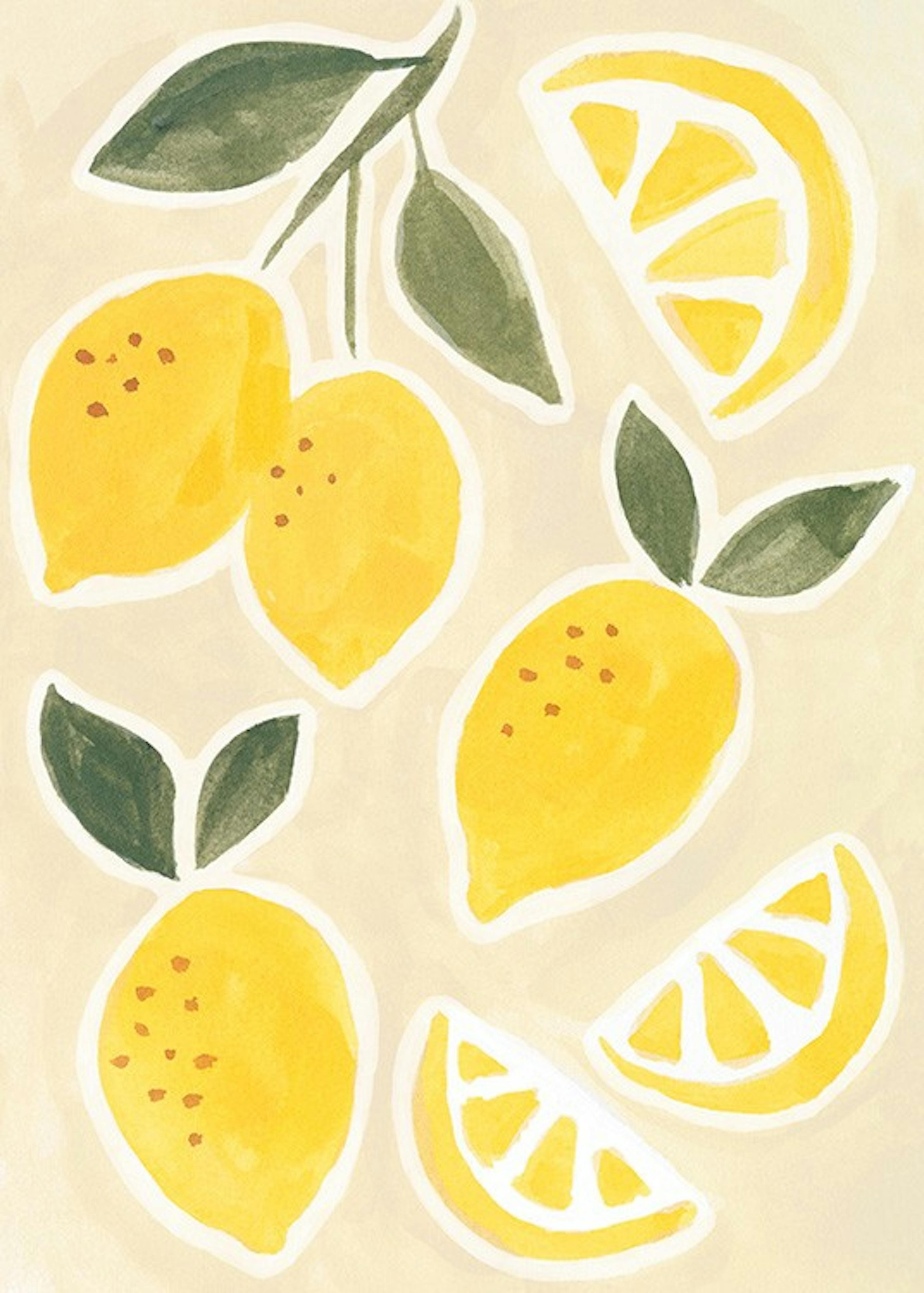 Sunny Lemons Print 0