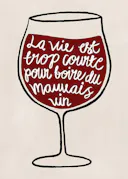 La vie est Trop Courte Poster