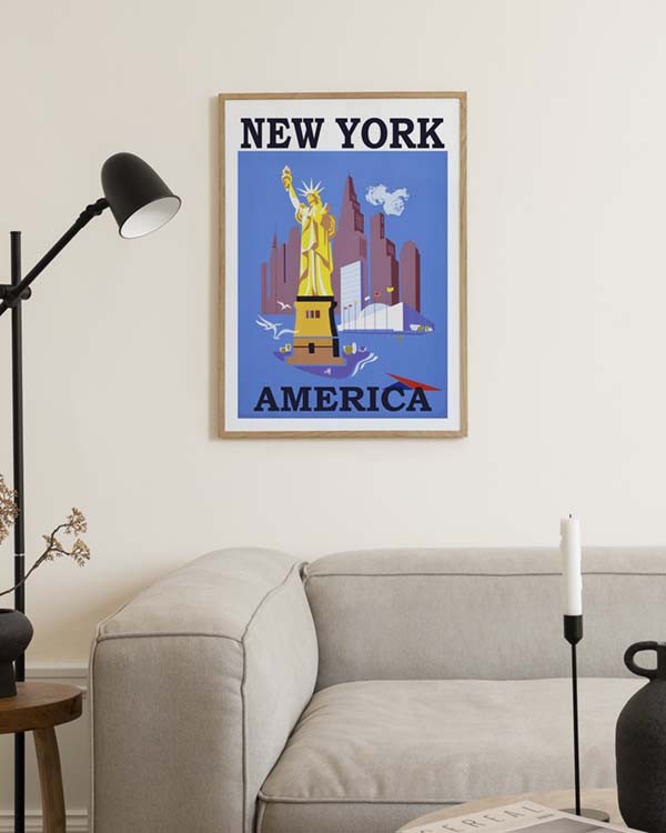 Visit New York Poster