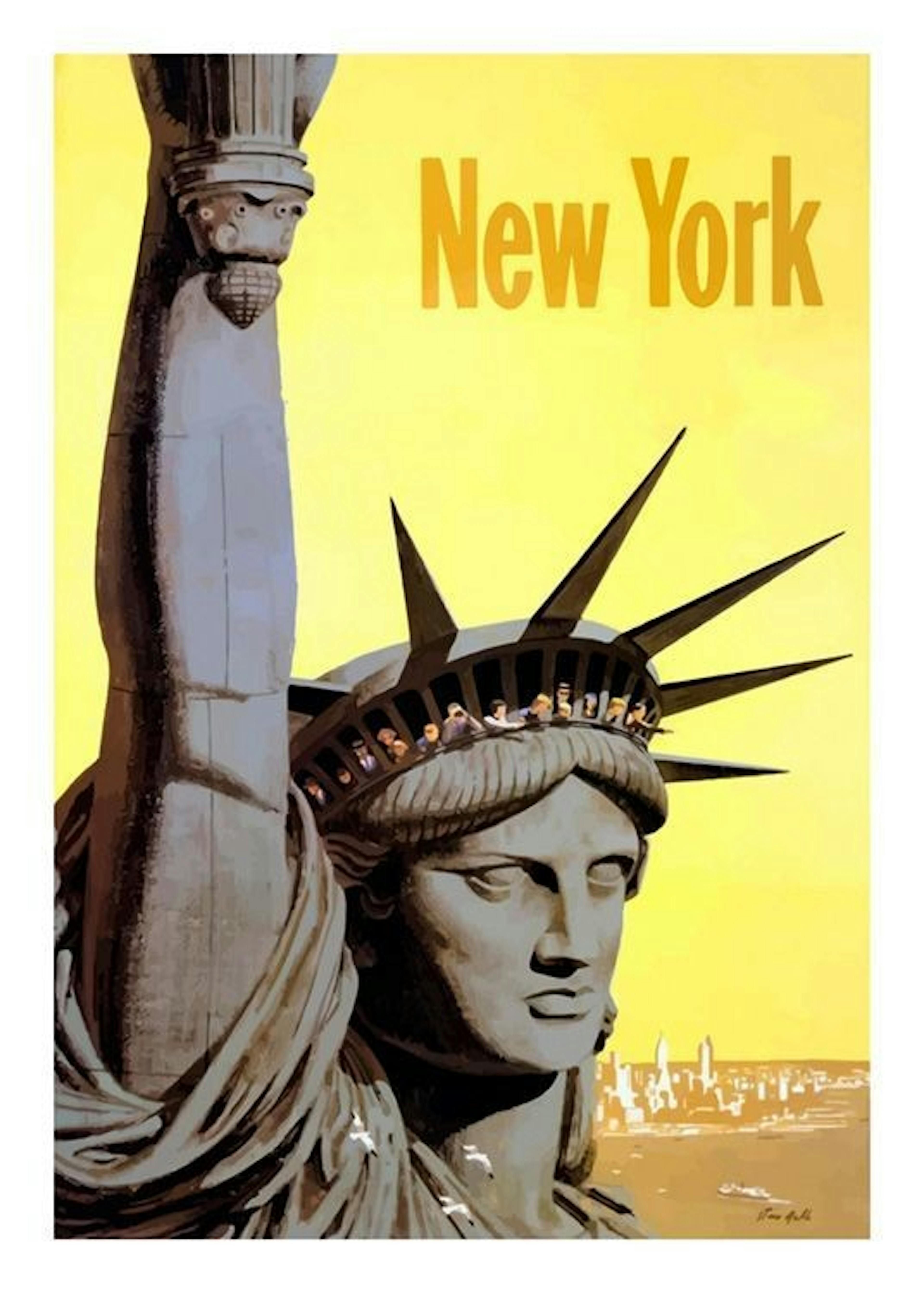 New York Retro Print 0