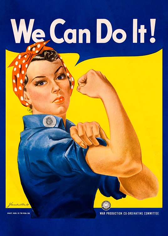 We Can Do It Affiche