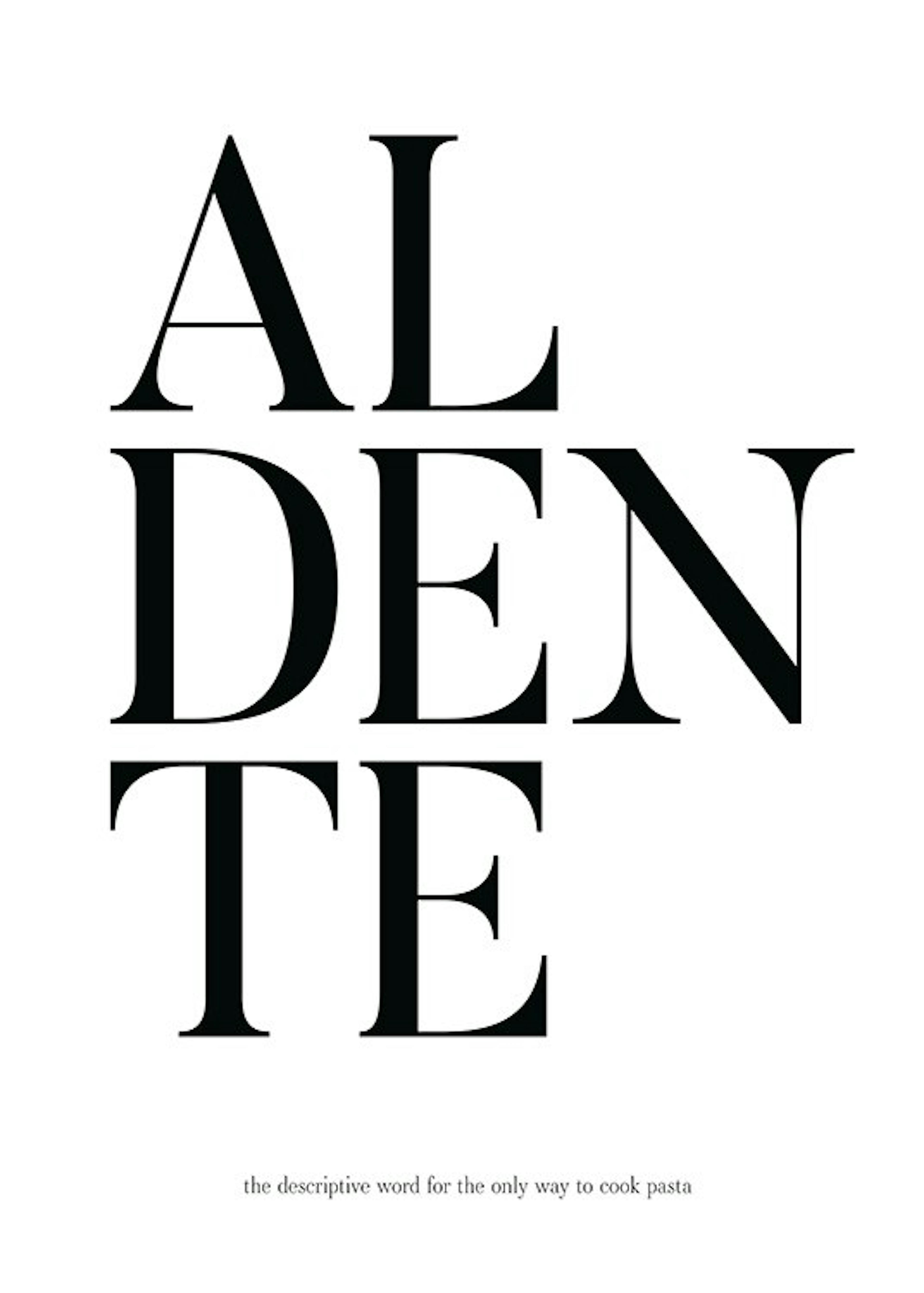 Al Dente Plakát 0