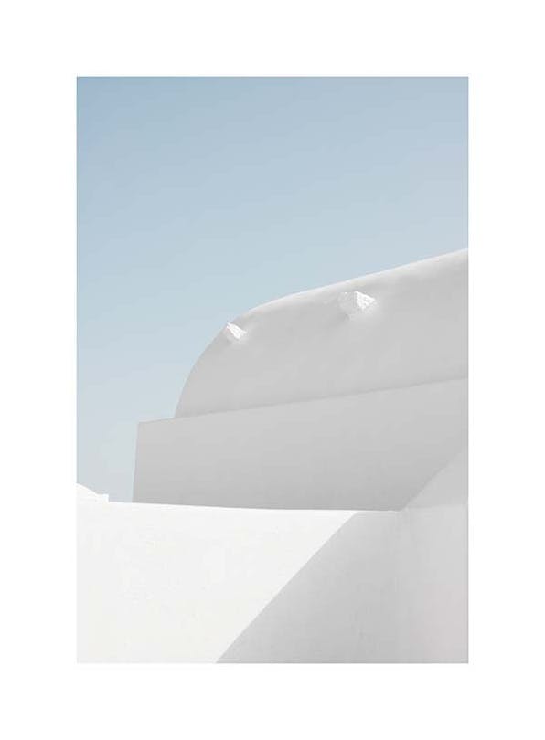 Prints - Rounded Rooftop Print (50x70 cm) - Architecture posters