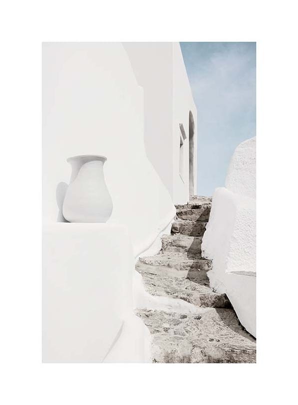Serene Stairway Poster (30x40 cm)