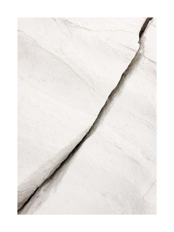White Rock Crevice Plakát 0
