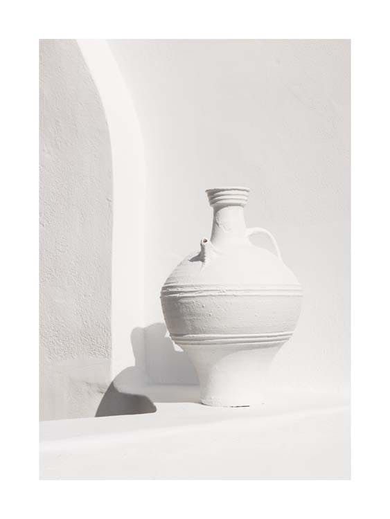 White Pottery Poster 0