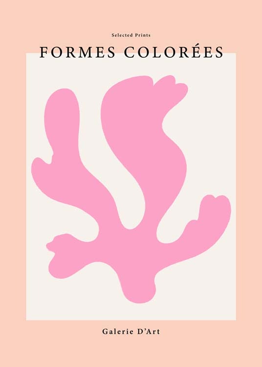 Formes Colorées No1 Affiche 0