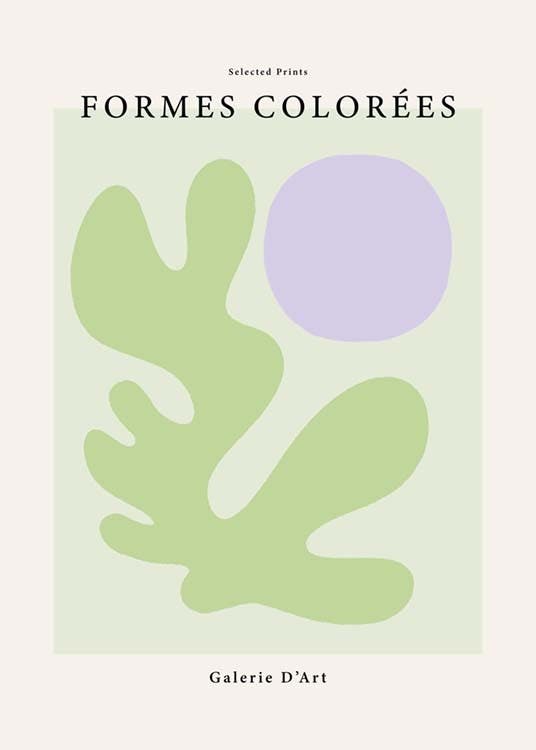 Formes Colorées No2 포스터 0