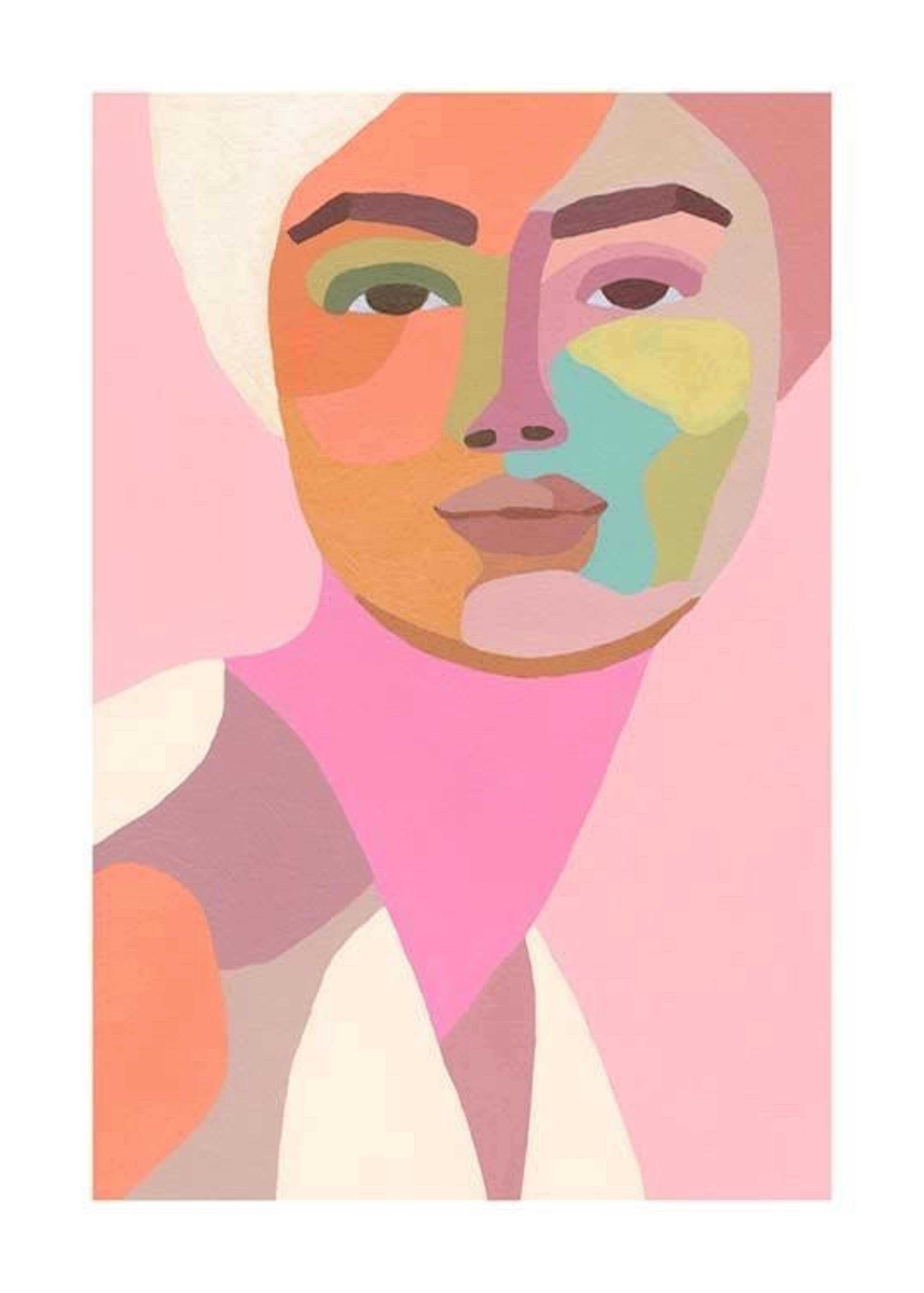 Colorful Portrait Plakat