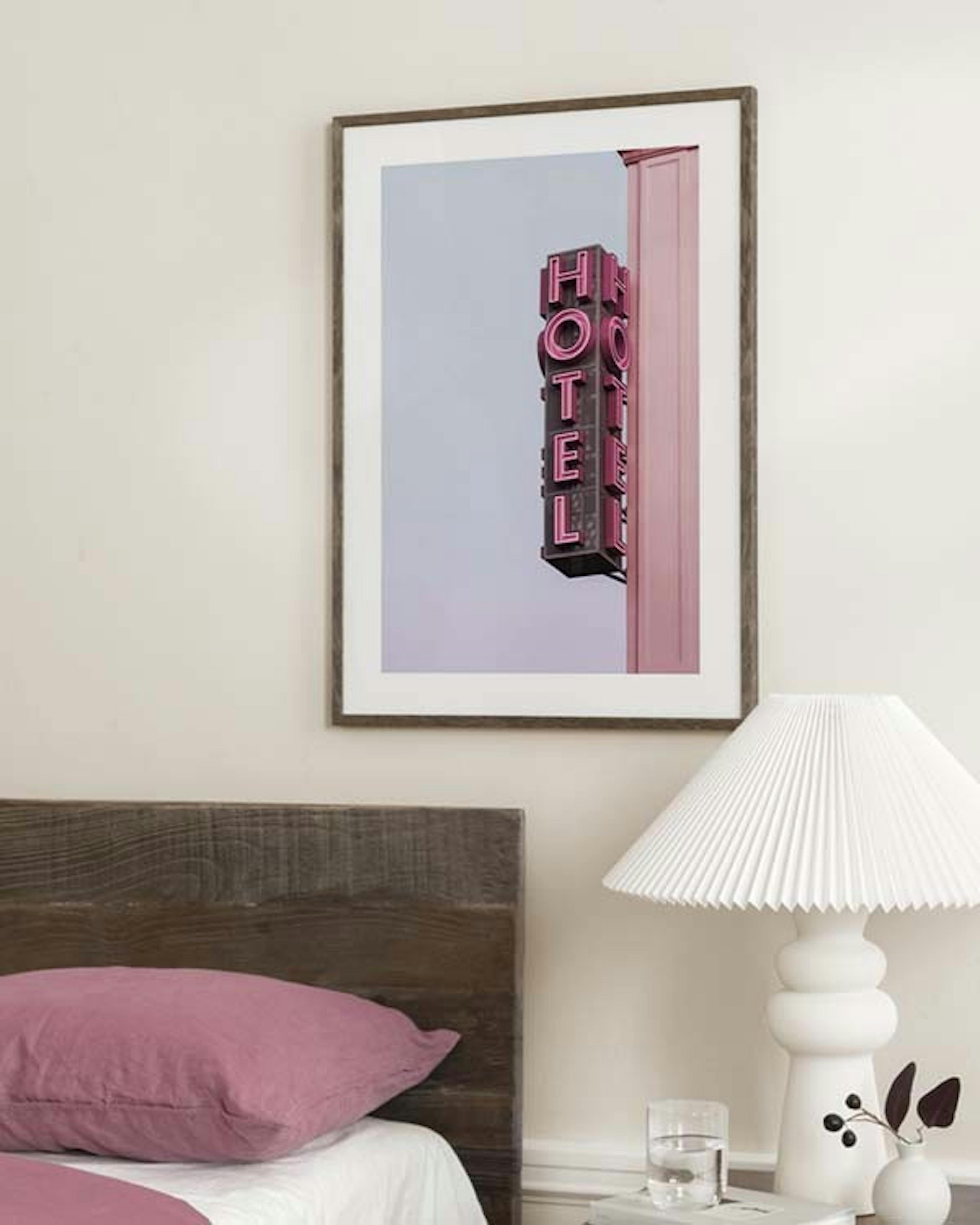 Hotel Sign Print