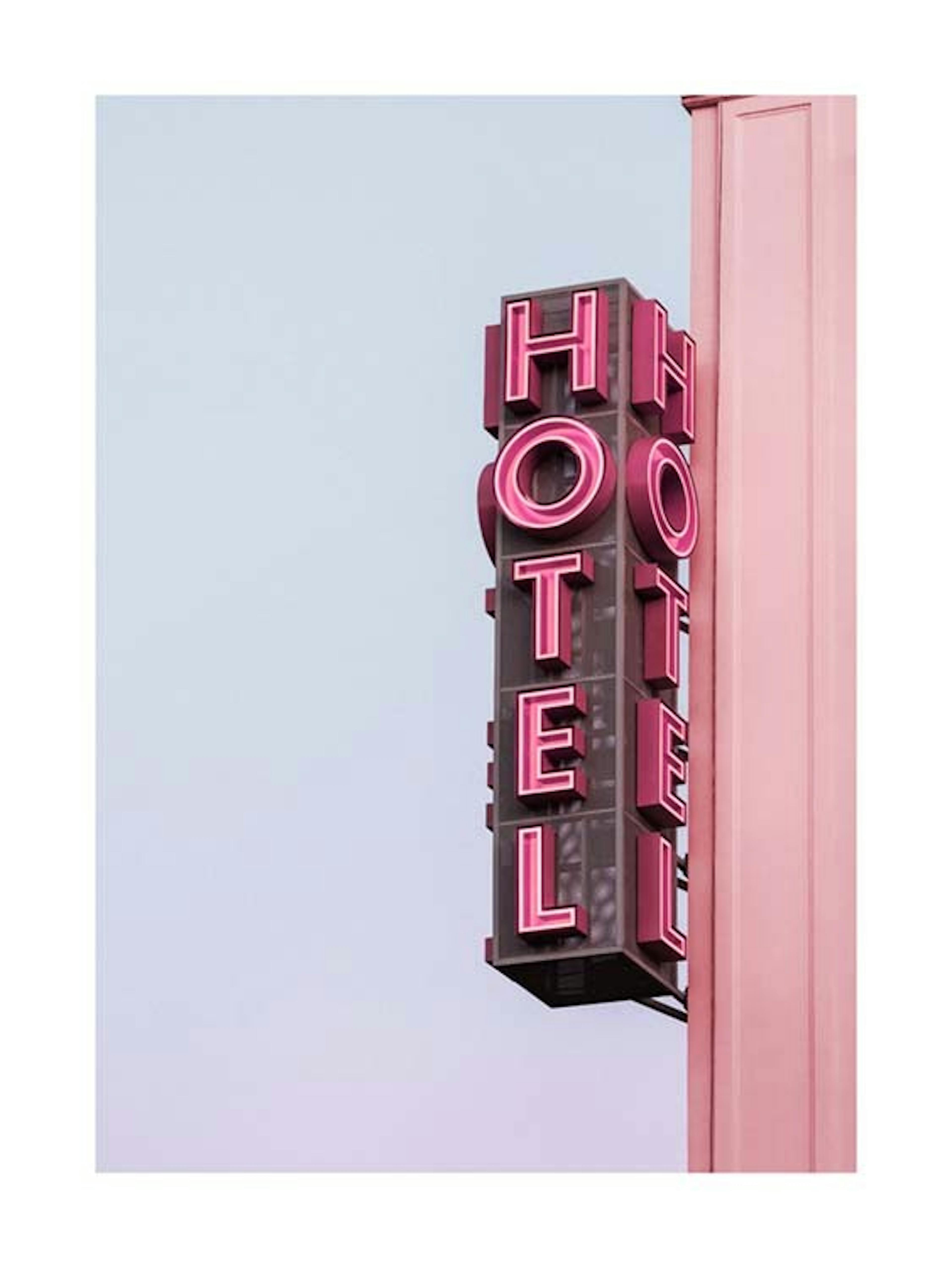 Hotel Sign Print 0