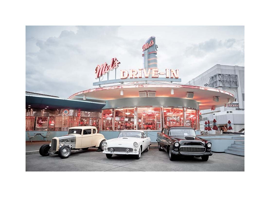 Drive in Diner Poster (50x70 cm)