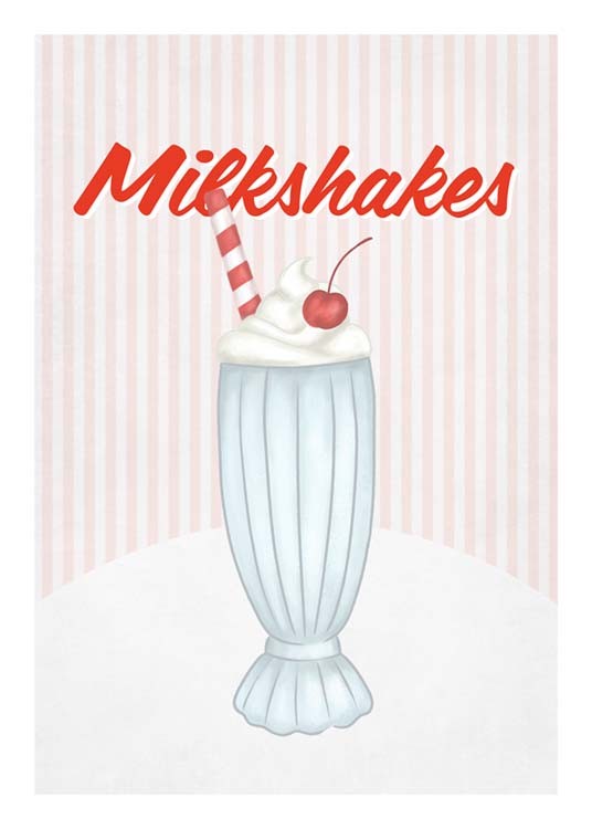 Friends™ - Milkshake Poster