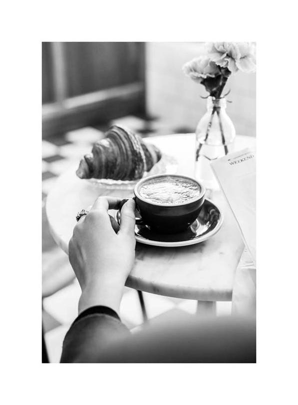 Afternoon Coffee Poster (50x70 cm) - Poster