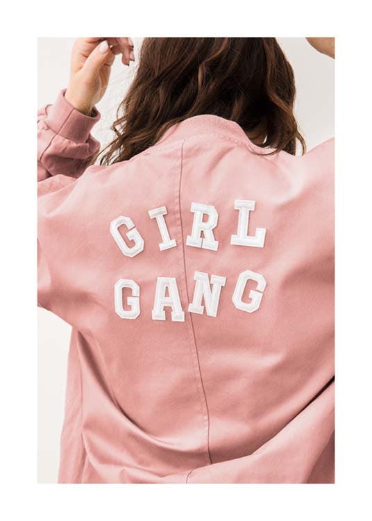 Girl Gang Jacket Juliste 0